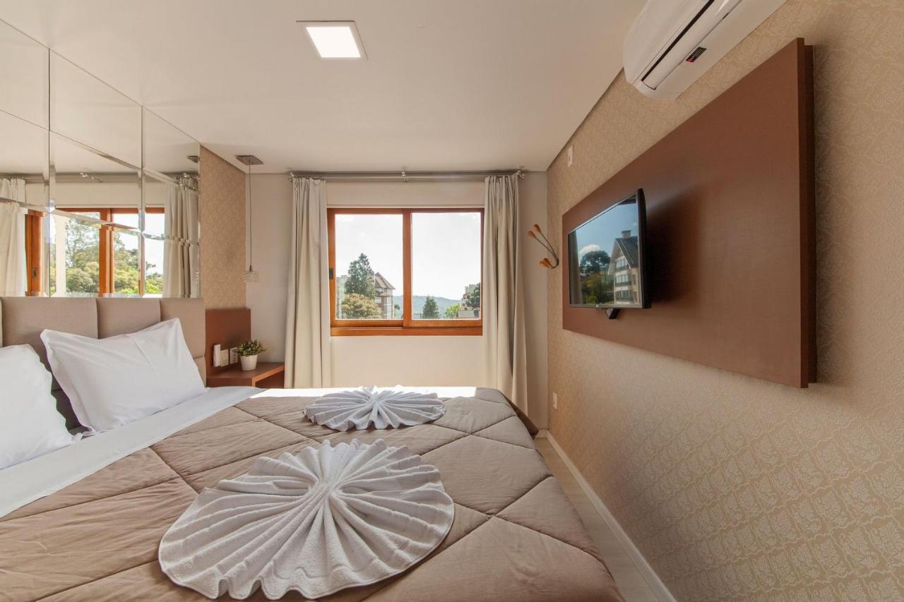 Ferienwohnung 400 Metros, Rua Coberta - Centro - Solar Da Encosta Gramado Exterior foto