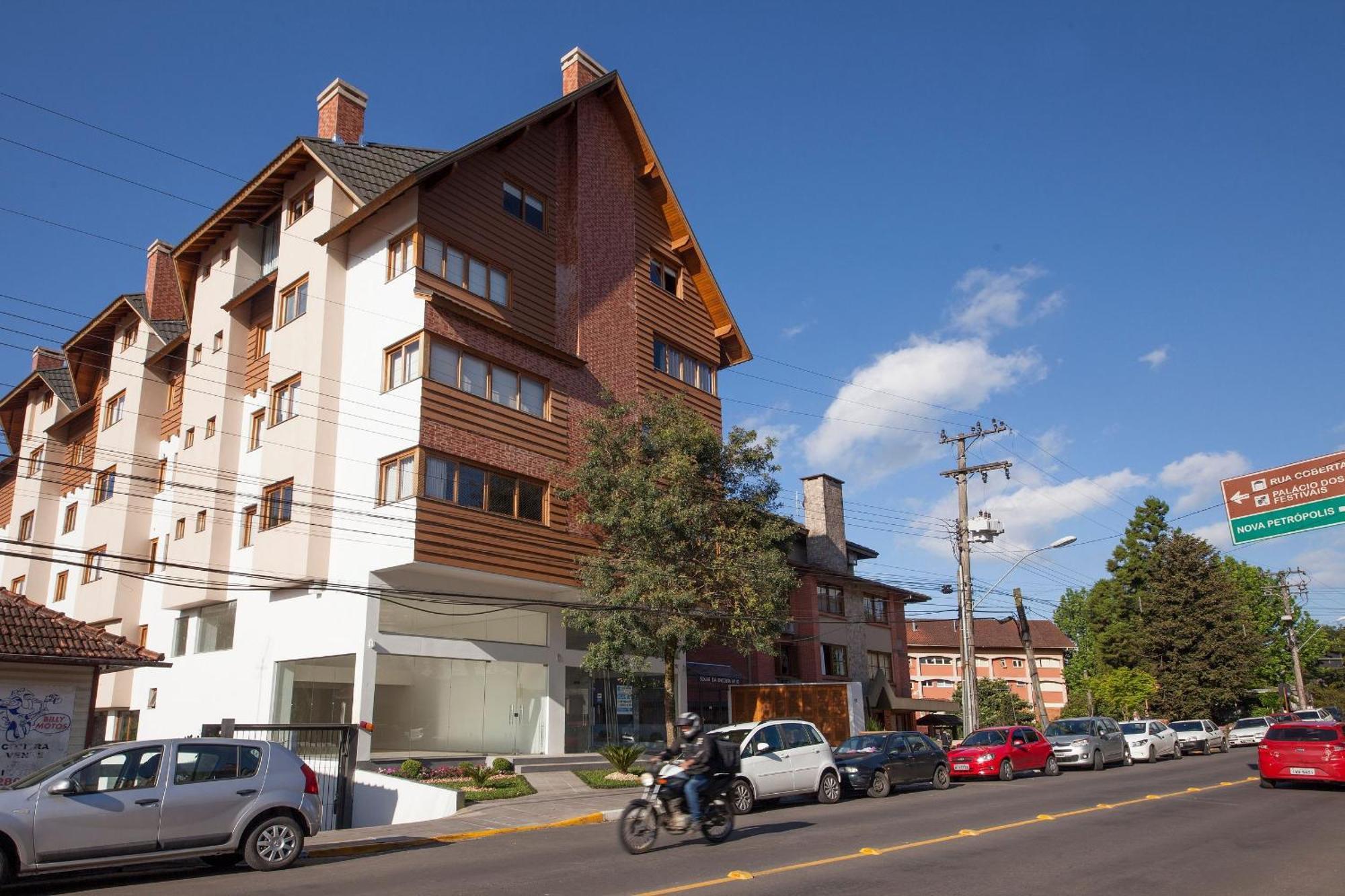 Ferienwohnung 400 Metros, Rua Coberta - Centro - Solar Da Encosta Gramado Exterior foto